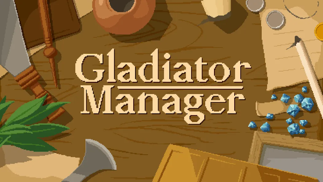 Gladiator manager (Гладиатор менеджер) [МОД: Деньги, Монеты и Меню MOD] Screenshot 1