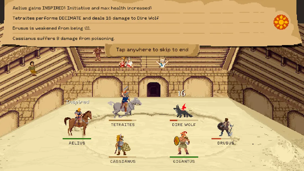 Gladiator manager (Гладиатор менеджер) [МОД: Деньги, Монеты и Меню MOD] Screenshot 4