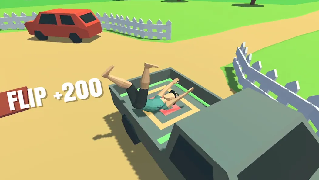 Flip Trickster - Parkour Simul (Флип Трикстер) [МОД: Много монет, Открытые уровни и Мега MOD] Screenshot 3