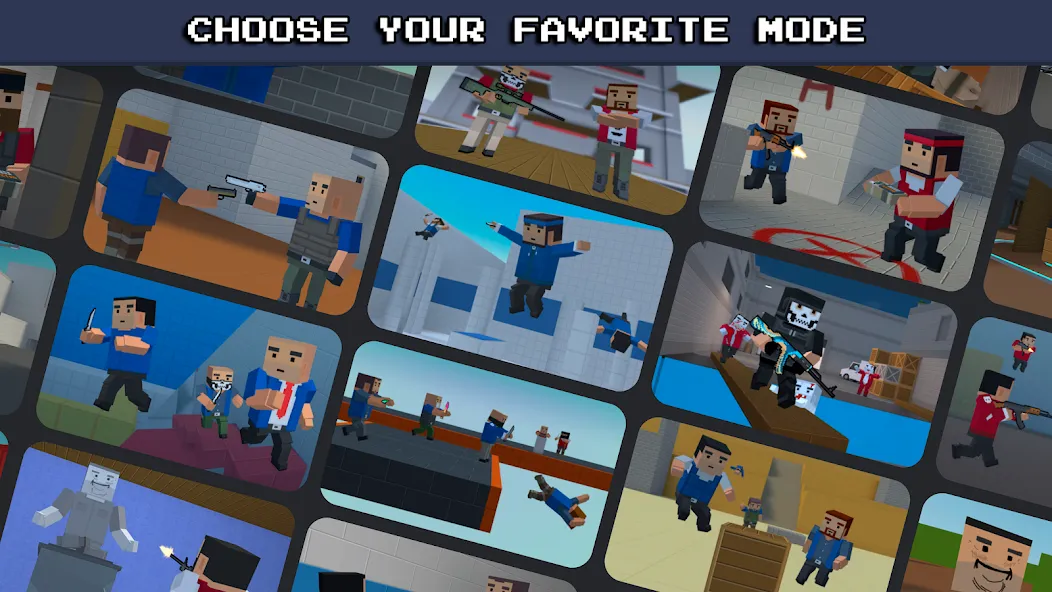 Block Strike: Online Shooter (Блок Страйк) [МОД: Деньги, Монеты и Меню MOD] Screenshot 2