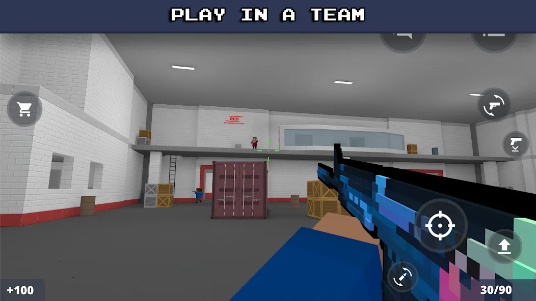 Block Strike: Online Shooter (Блок Страйк) [МОД: Деньги, Монеты и Меню MOD] Screenshot 5
