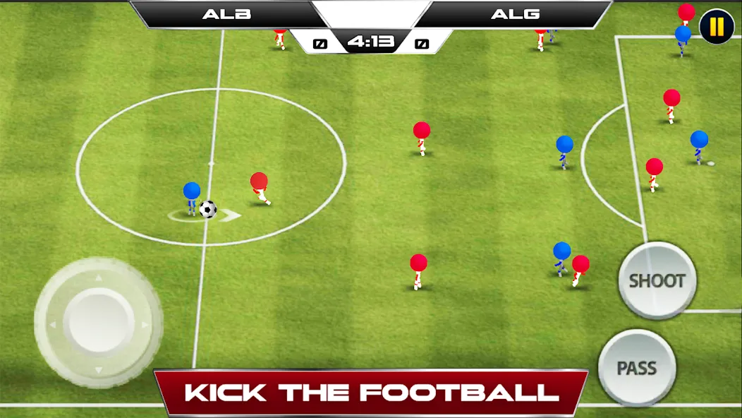 Stickman Soccer Football Game [МОД: Много денег, Монет и Все открыто] Screenshot 4