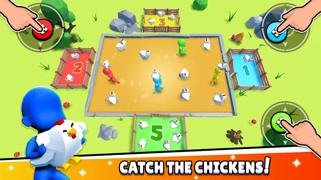 TwoPlayerGames 2 3 4 Player [МОД: Много монет, Открытые уровни и Мега MOD] Screenshot 3