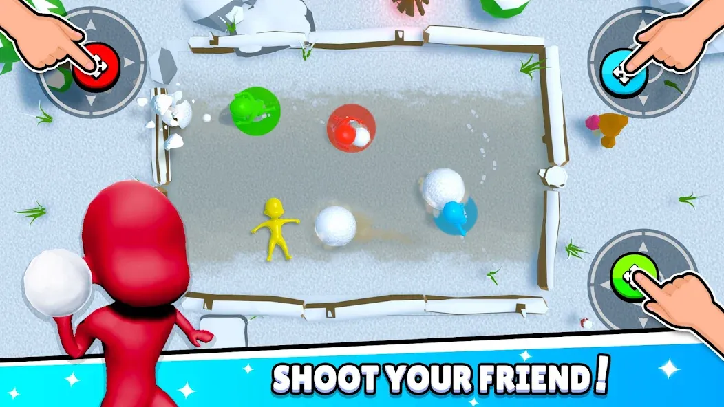 TwoPlayerGames 2 3 4 Player [МОД: Много монет, Открытые уровни и Мега MOD] Screenshot 4