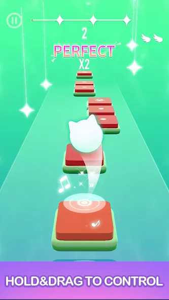 Dancing Cats - Cute Music Game (Дансинг Кэтс) [МОД: Много монет, Открытые уровни и Мега MOD] Screenshot 1