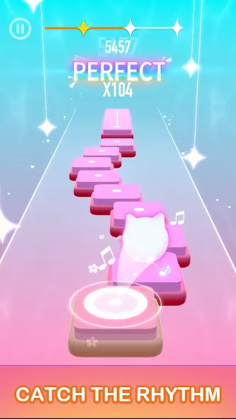 Dancing Cats - Cute Music Game (Дансинг Кэтс) [МОД: Много монет, Открытые уровни и Мега MOD] Screenshot 4