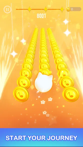 Dancing Cats - Cute Music Game (Дансинг Кэтс) [МОД: Много монет, Открытые уровни и Мега MOD] Screenshot 5