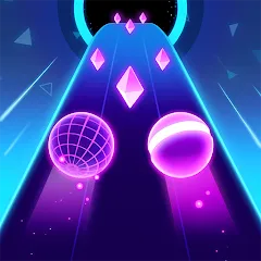 Скачать Rolling Twins: Music Ball Rush (Роллинг Твинс) [МОД: Меню, Бесконечные монеты и Открытые уровни] | Взлом Rolling Twins: Music Ball Rush на Андроид