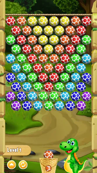 Shoot Dinosaur Eggs [МОД: Все открыто, Дополнительные деньги и Меню MOD] Screenshot 1