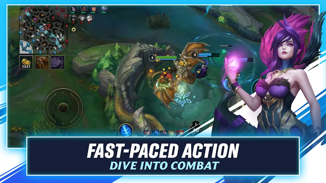 League of Legends: Wild Rift (Лига легенд) [МОД: Меню, Бесконечные монеты и Открытые уровни] Screenshot 3