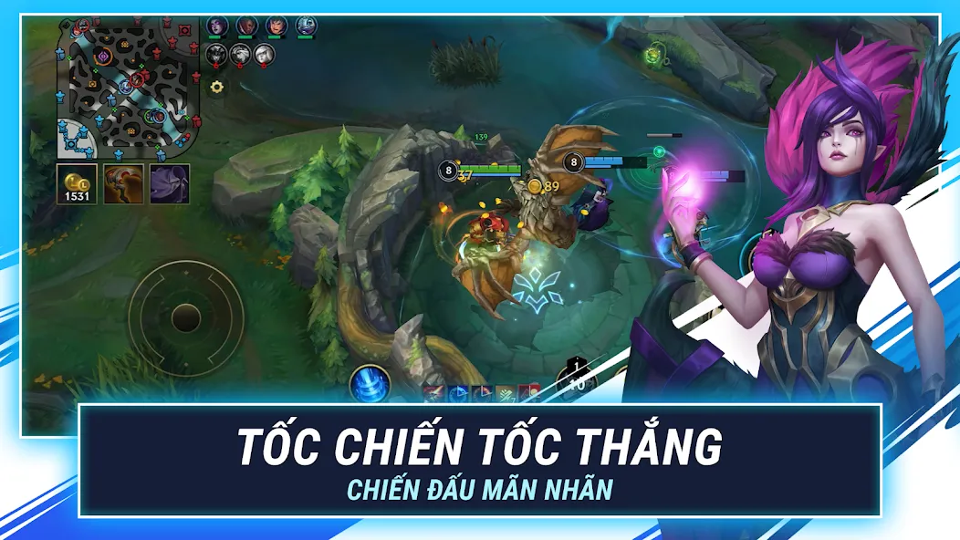 LMHT: Tốc Chiến (эмэйчти или      представляет собой мобильную версию популярной онлайнигры   ) [МОД: Деньги, Монеты и Меню MOD] Screenshot 3