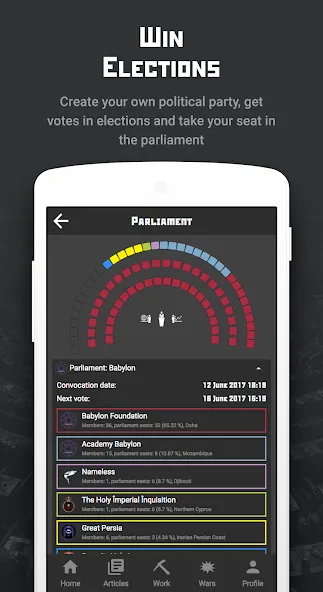 Rival Regions: world strategy (Ривал Регионс) [МОД: Меню, Бесконечные монеты и Открытые уровни] Screenshot 3