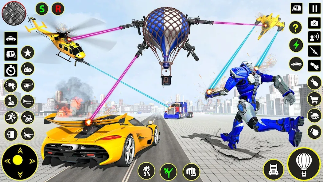 Truck Game - Car Robot Games [МОД: Деньги, Монеты и Меню MOD] Screenshot 4