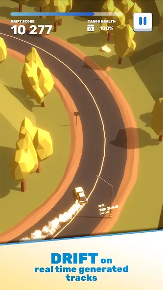 Tofu Drifter (Тофу Дрифтер) [МОД: Бесконечные деньги, Монеты и Мега MOD] Screenshot 1