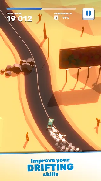 Tofu Drifter (Тофу Дрифтер) [МОД: Бесконечные деньги, Монеты и Мега MOD] Screenshot 3