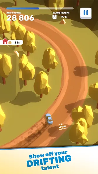 Tofu Drifter (Тофу Дрифтер) [МОД: Бесконечные деньги, Монеты и Мега MOD] Screenshot 5