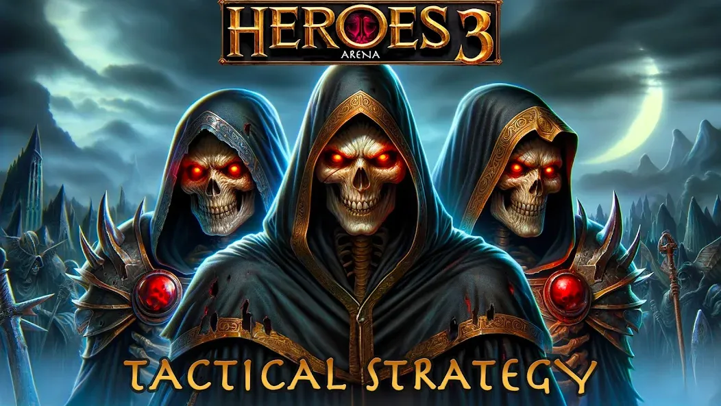 Heroes of Might: Magic arena 3 [МОД: Меню, Бесконечные монеты и Открытые уровни] Screenshot 1