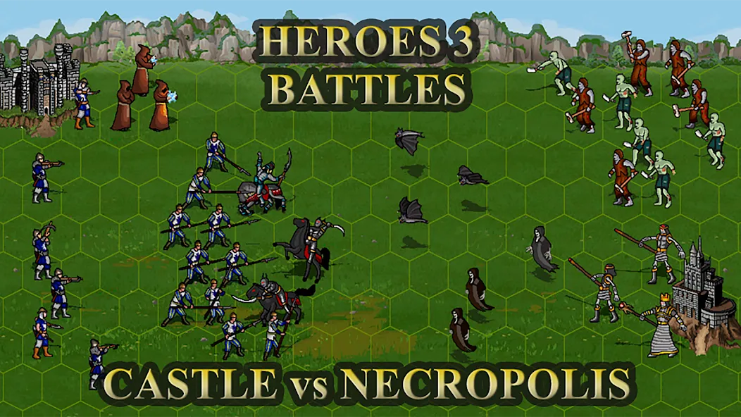Heroes of Might: Magic arena 3 [МОД: Меню, Бесконечные монеты и Открытые уровни] Screenshot 3