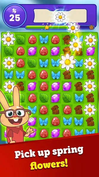 Easter Magic - Match 3 Game (Истер Мэджик) [МОД: Меню, Бесконечные монеты и Открытые уровни] Screenshot 1