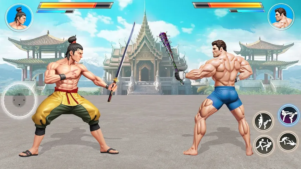 Kung Fu Karate Fighting Games [МОД: Бесконечные деньги, Монеты и Мега MOD] Screenshot 2