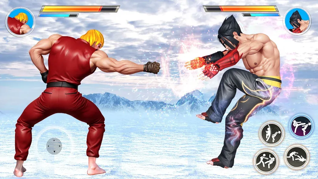 Kung Fu Karate Fighting Games [МОД: Бесконечные деньги, Монеты и Мега MOD] Screenshot 4
