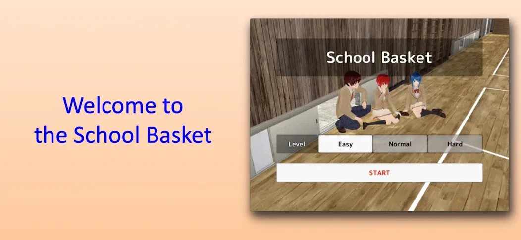 School Basket (Школьная корзина) [МОД: Много денег, Монет и Все открыто] Screenshot 1