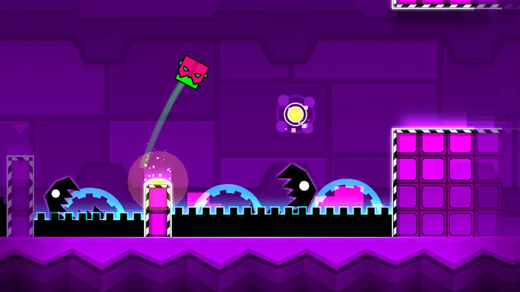 Geometry Dash Meltdown (Геометрия Дэш Мелтдаун) [МОД: Меню, Бесконечные монеты и Открытые уровни] Screenshot 1