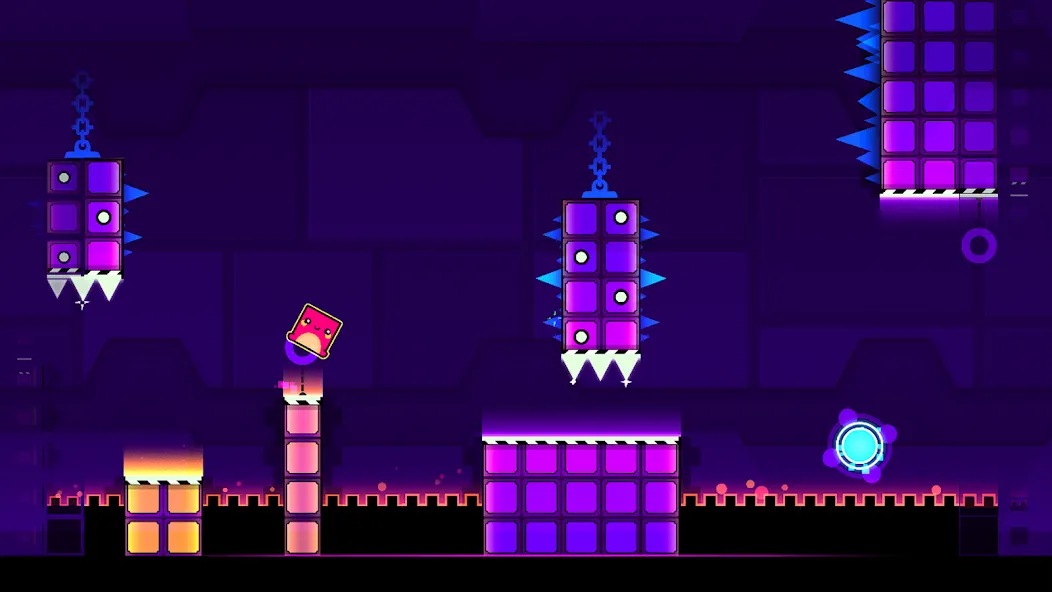 Geometry Dash SubZero (Геометрия Даш СабЗеро) [МОД: Меню, Бесконечные монеты и Открытые уровни] Screenshot 3