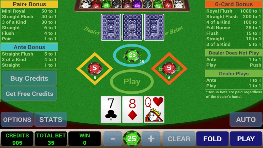 Ace 3-Card Poker (эйс 3) [МОД: Много денег, Монет и Все открыто] Screenshot 2