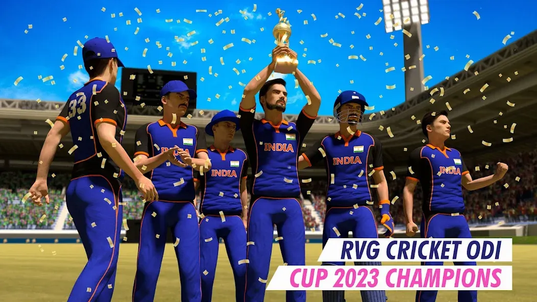 RVG Real World Cricket Game 3D (РВГ Реальная Мировая Крикетная Игра 3D) [МОД: Много монет, Открытые уровни и Мега MOD] Screenshot 3