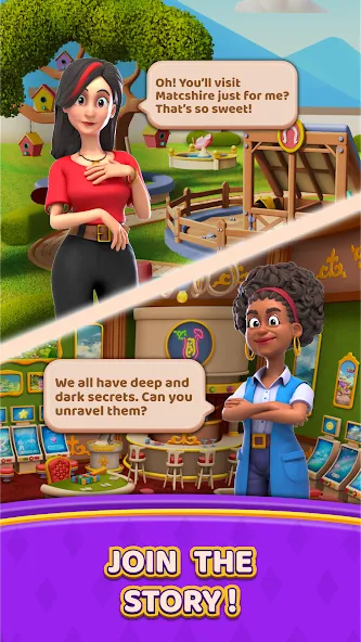 Mayor Match (Мэйор Мэтч) [МОД: Бесконечные деньги, Монеты и Мега MOD] Screenshot 2
