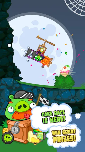 Bad Piggies (Бэд Пиггиз) [МОД: Меню, Бесконечные монеты и Открытые уровни] Screenshot 2