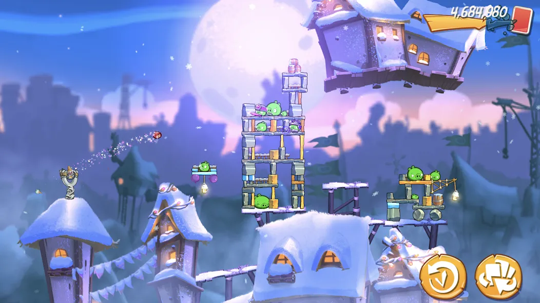 Angry Birds 2 (Энгри Бердс 2) [МОД: Деньги, Монеты и Меню MOD] Screenshot 1
