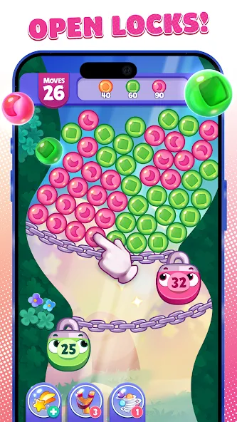 Angry Birds Dream Blast (Энгри Бердс Дрим Бласт) [МОД: Деньги, Монеты и Меню MOD] Screenshot 1