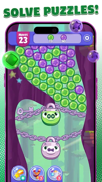 Angry Birds Dream Blast (Энгри Бердс Дрим Бласт) [МОД: Деньги, Монеты и Меню MOD] Screenshot 2