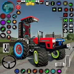 Скачать Indian Tractor Farming Games [МОД: Меню, Бесконечные монеты и Открытые уровни] | Взлом Indian Tractor Farming Games на Андроид