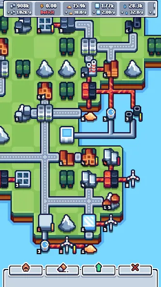 Production Chain Tycoon (Продакшн Чейн Тайкун) [МОД: Много денег, Монет и Все открыто] Screenshot 3