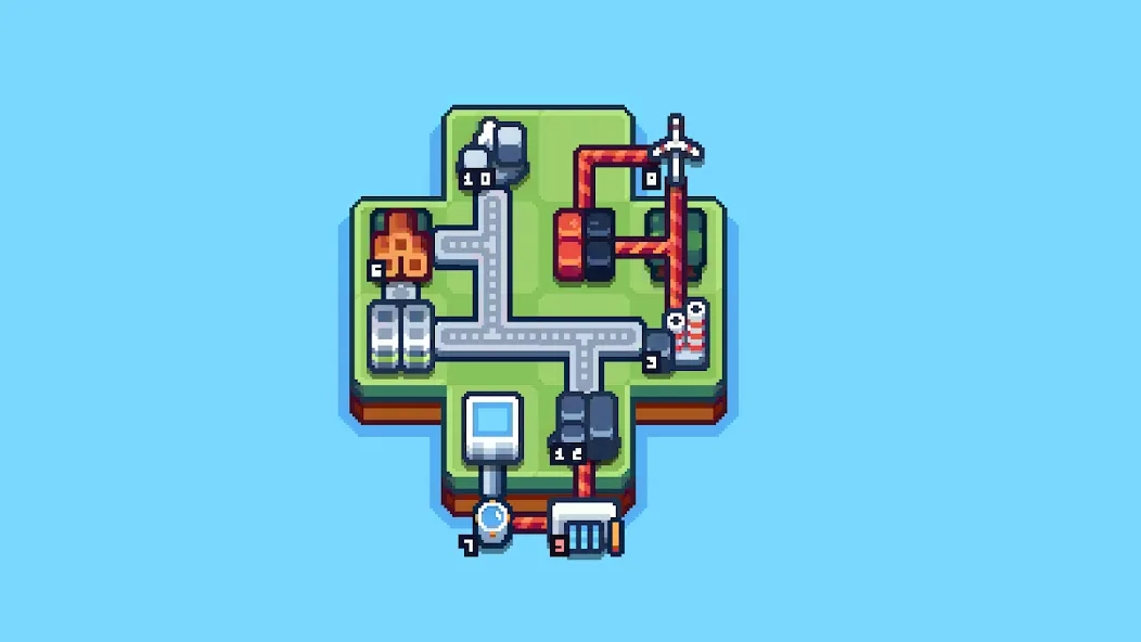 Production Chain Tycoon (Продакшн Чейн Тайкун) [МОД: Много денег, Монет и Все открыто] Screenshot 5