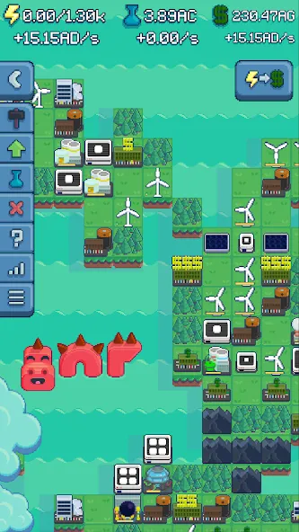 Reactor - Energy Sector Tycoon [МОД: Много денег, Монет и Все открыто] Screenshot 2