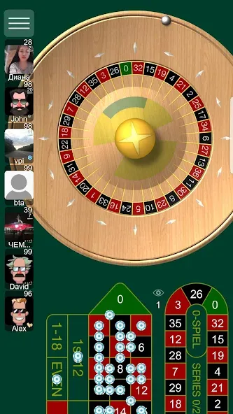Roulette Online [МОД: Меню, Бесконечные монеты и Открытые уровни] Screenshot 1