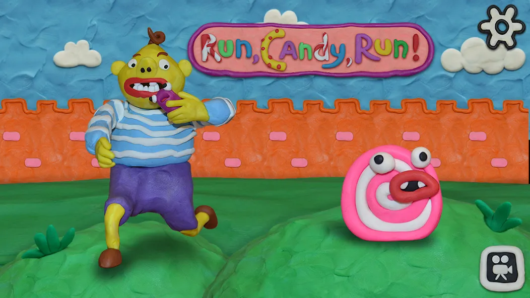 Run Candy Run [МОД: Меню, Бесконечные монеты и Открытые уровни] Screenshot 1