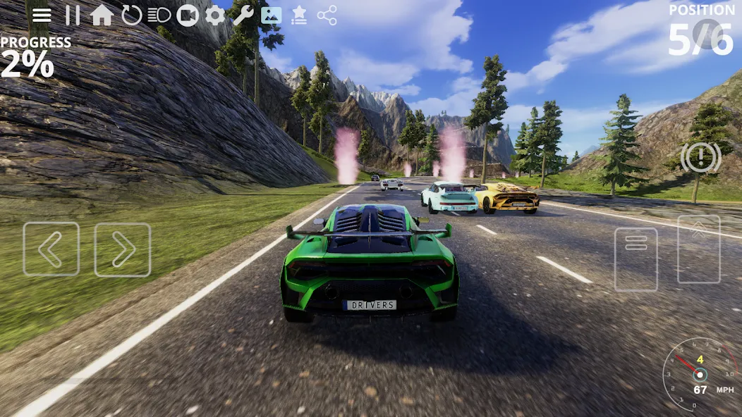 Drive.RS : Open World Racing [МОД: Деньги, Монеты и Меню MOD] Screenshot 4