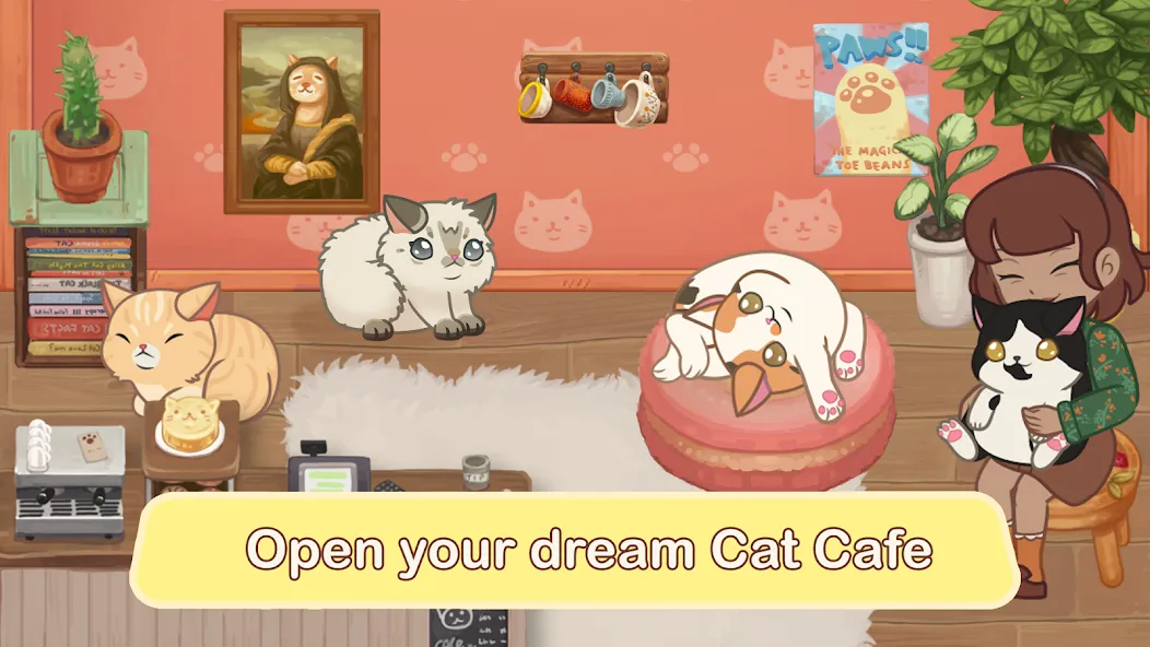 Furistas Cat Cafe (Фуристас) [МОД: Бесконечные деньги, Монеты и Мега MOD] Screenshot 1