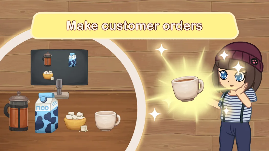 Furistas Cat Cafe (Фуристас) [МОД: Бесконечные деньги, Монеты и Мега MOD] Screenshot 5