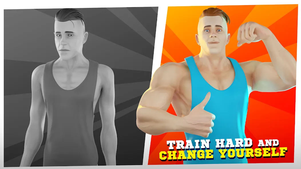 Fitness Gym Bodybuilding Pump [МОД: Деньги, Монеты и Меню MOD] Screenshot 3