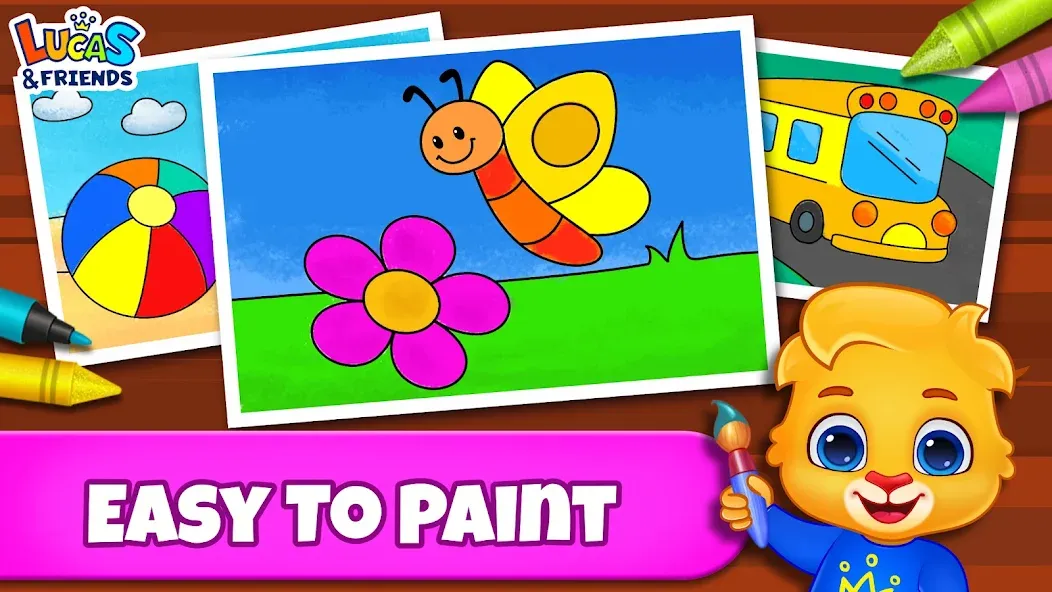 Coloring Games: Color & Paint [МОД: Много денег, Монет и Все открыто] Screenshot 1