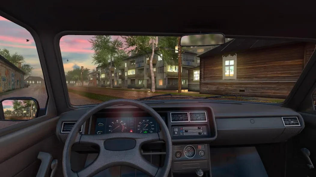 Traffic Racer Russian Village [МОД: Деньги, Монеты и Меню MOD] Screenshot 4