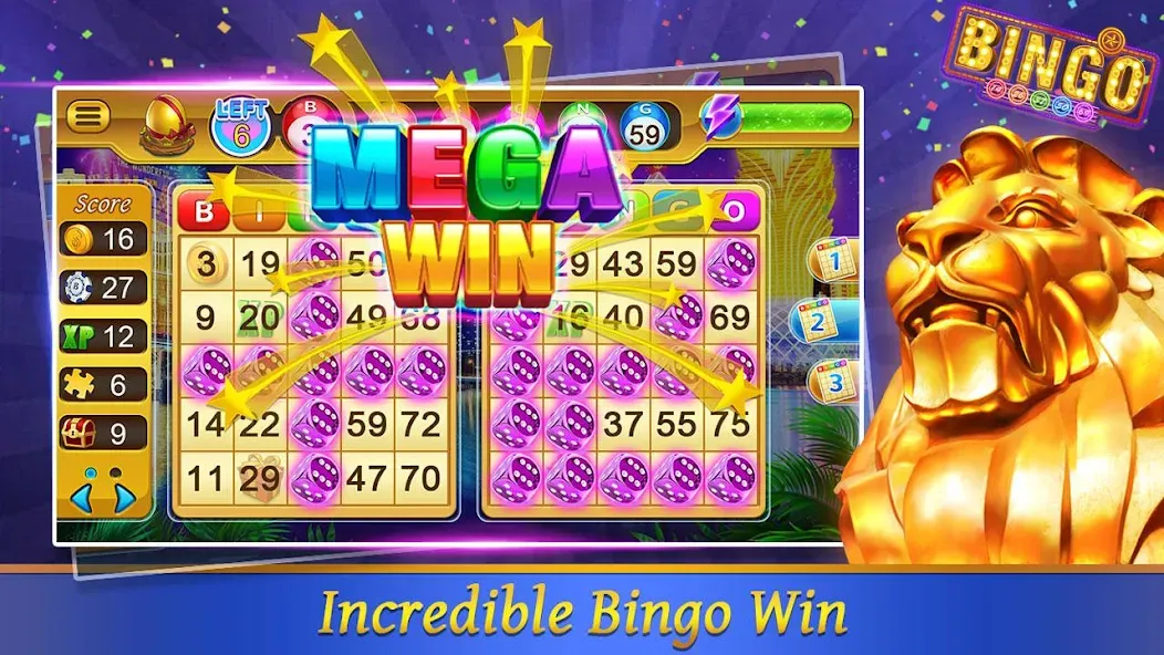 Bingo Happy HD - Bingo Games (Бинго Хэппи ХД) [МОД: Много монет, Открытые уровни и Мега MOD] Screenshot 4