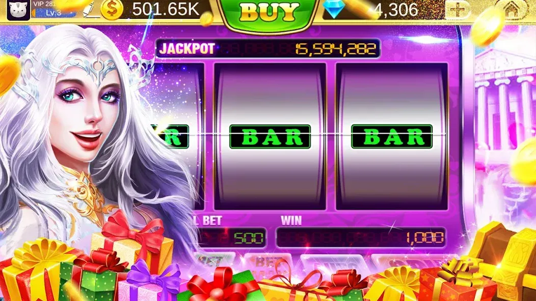 Casino Offline: Slots & Poker (Казино 888) [МОД: Меню, Бесконечные монеты и Открытые уровни] Screenshot 4