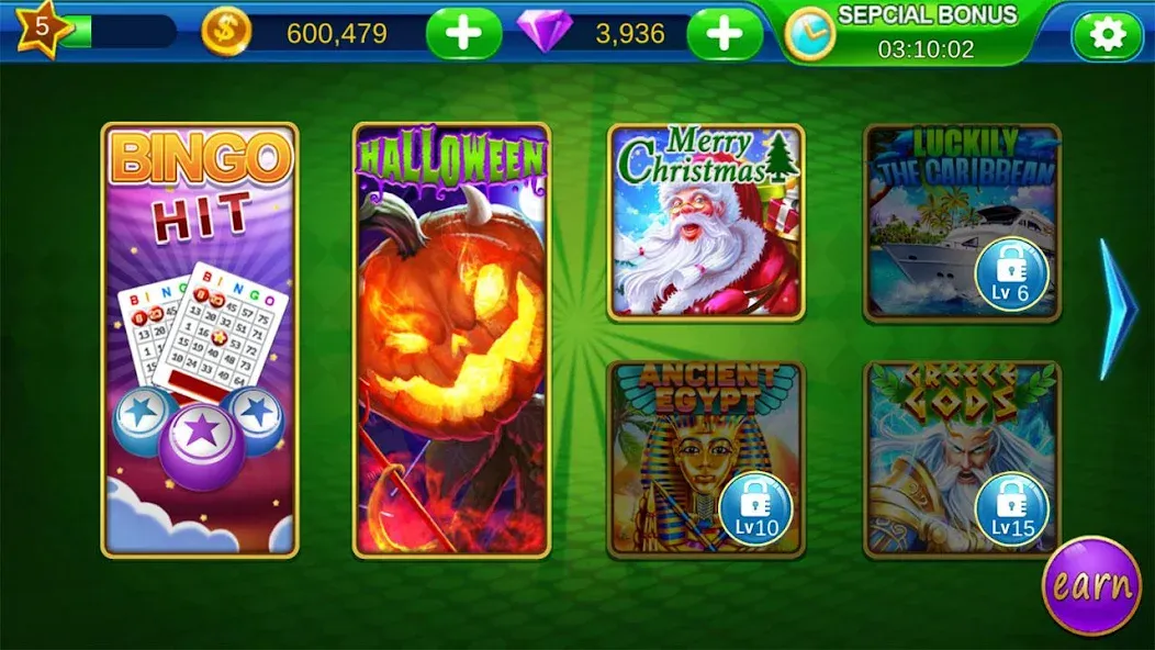 Offline Vegas Casino Slots (Офлайн Вегас Казино Слоты) [МОД: Много денег, Монет и Все открыто] Screenshot 2